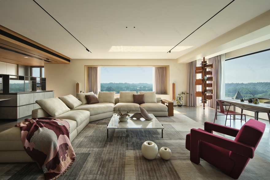 江景大平层丨中国四川丨STUDIO.Y室内设计事务所-12