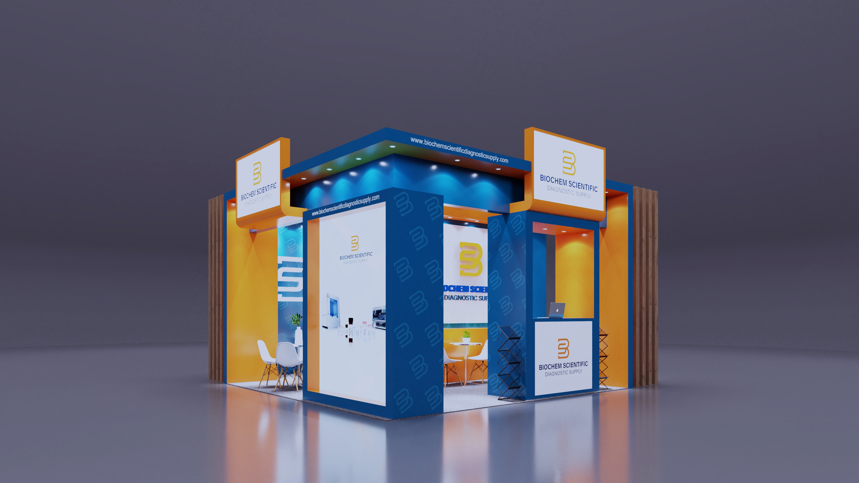 BIOCHEM SCIENTIFIC - Exhibition Booth with Awards-2