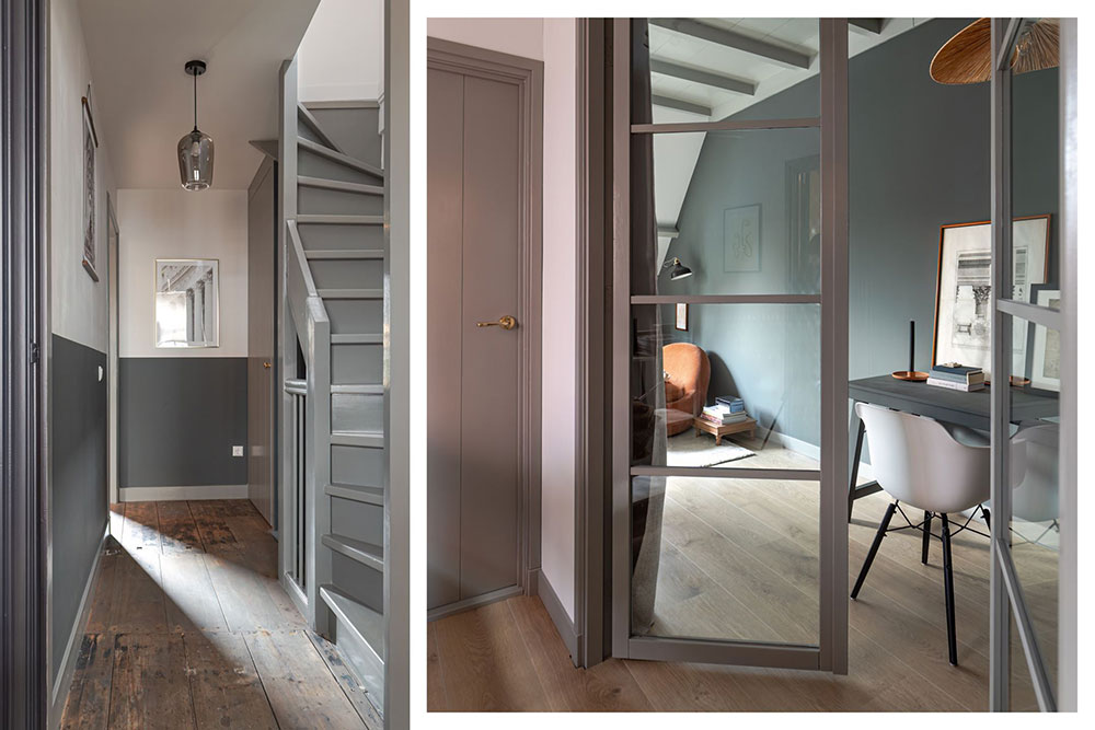 荷兰历史民居的灰阶现代设计-21