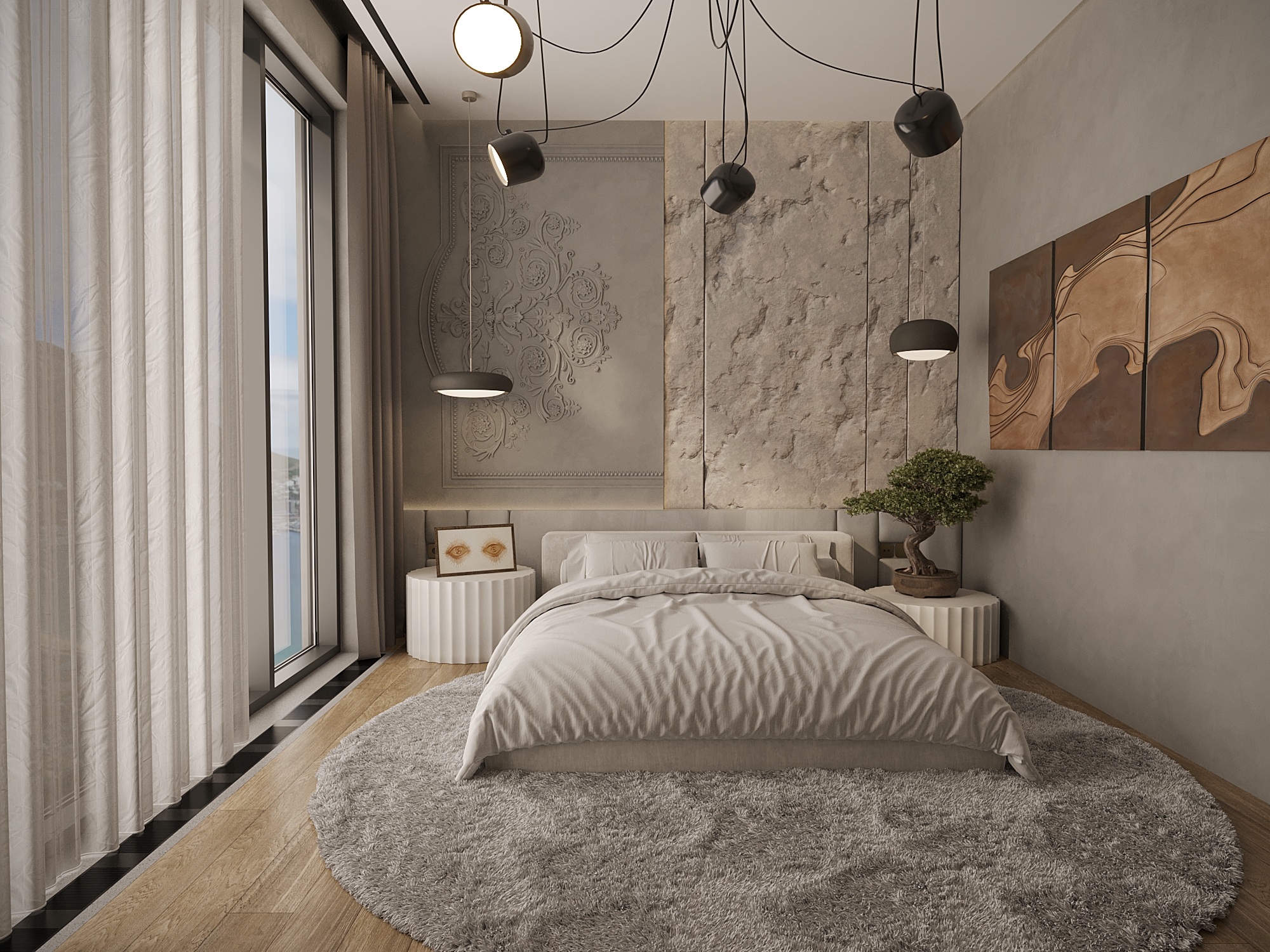 bed room interior design-2