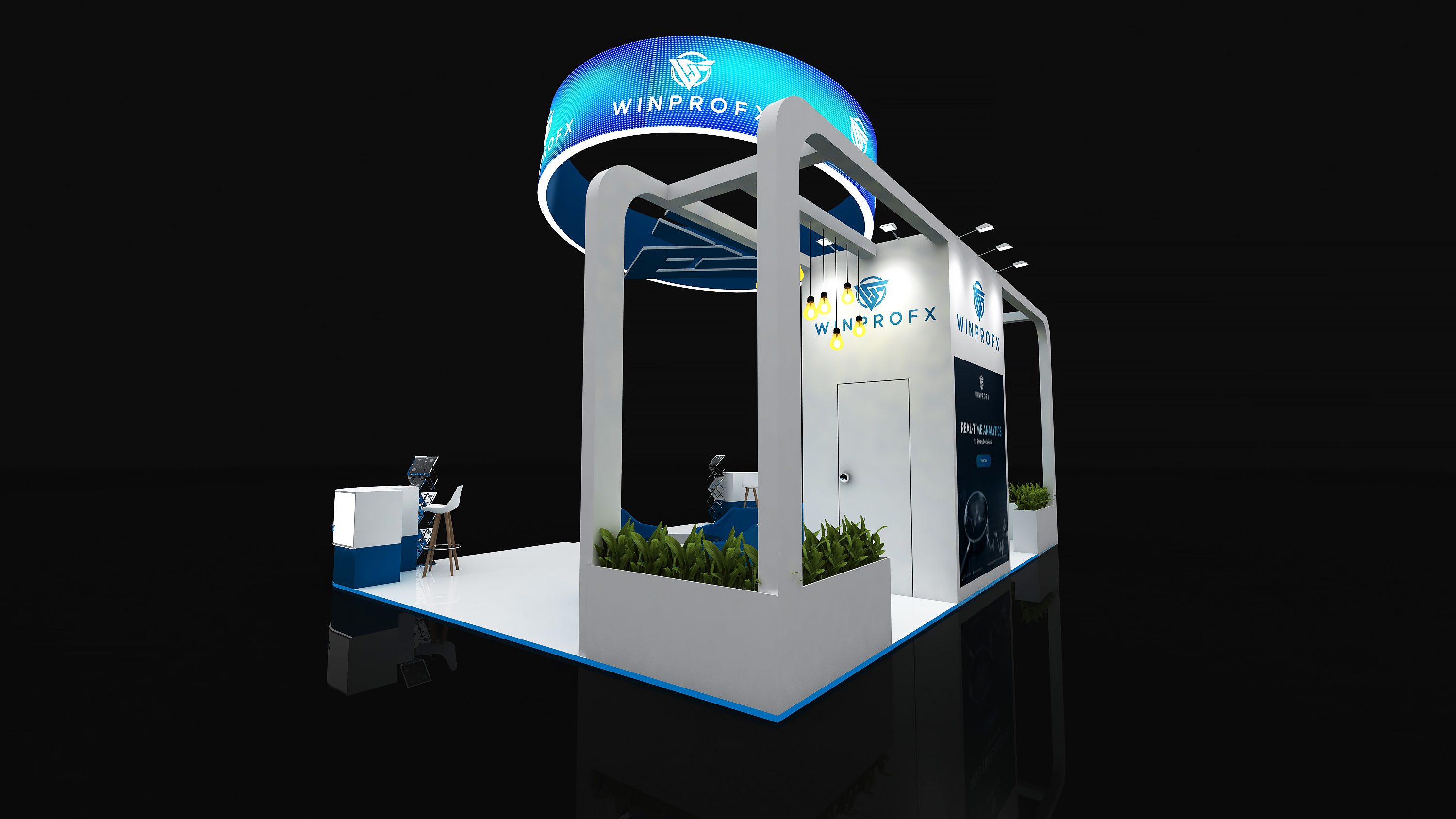 WINPROFX 8X6 STALL DESIGN IN DUBAI-3