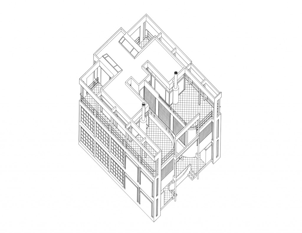 Suburban House Prototype Richard Meier-7