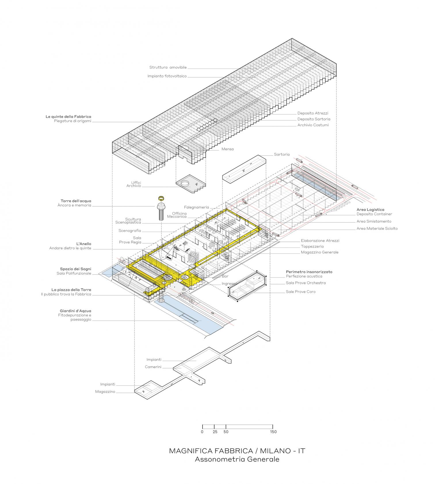 米兰“Magnifica Fabbrica”剧院建筑设计大赛获奖方案丨意大利米兰-26