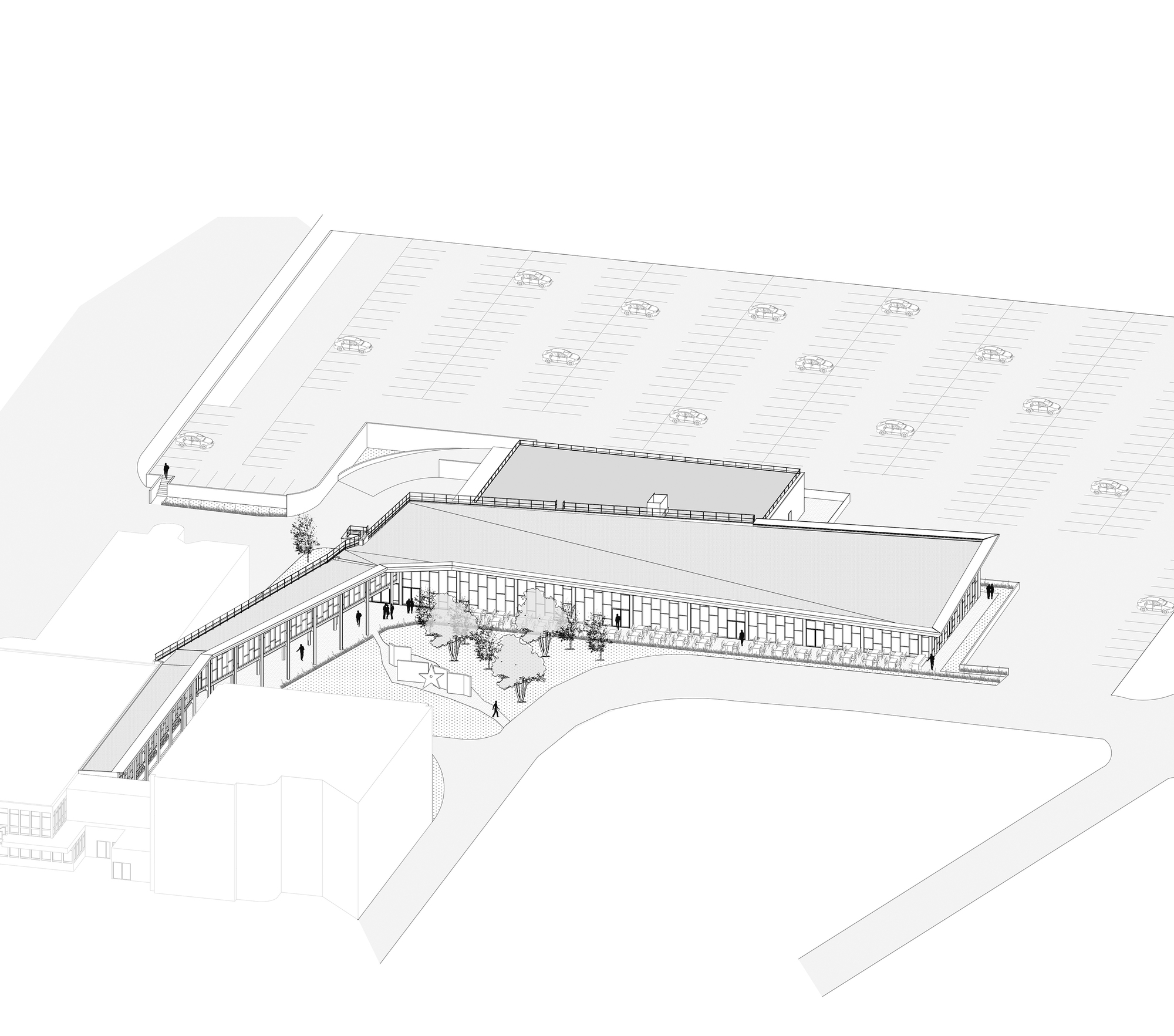 Parfums Christian Dior Company Restaurant  / Palissad Architectures-46