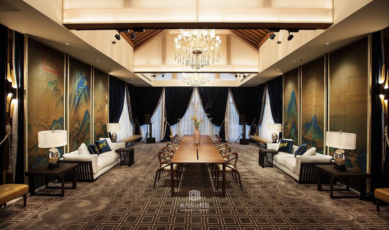 玉鸾空间设计--大银幕（会所软装设计）-3