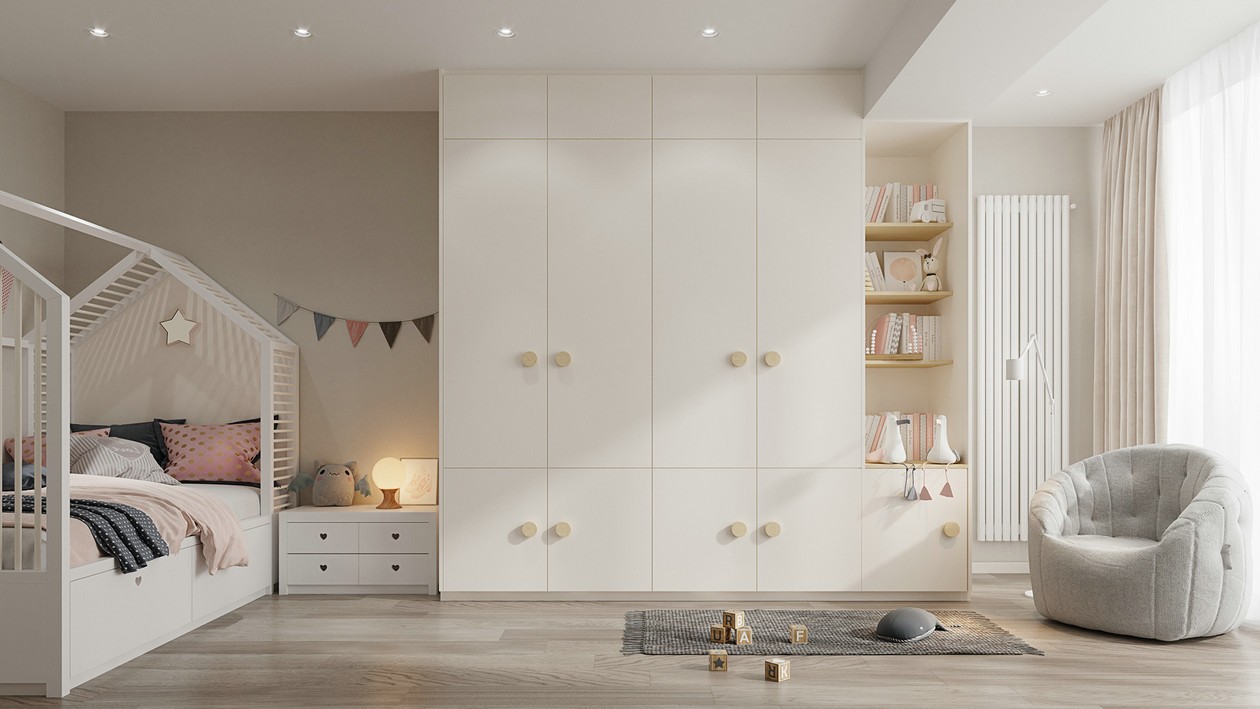 乌克兰上城 130平简约空间设计-8