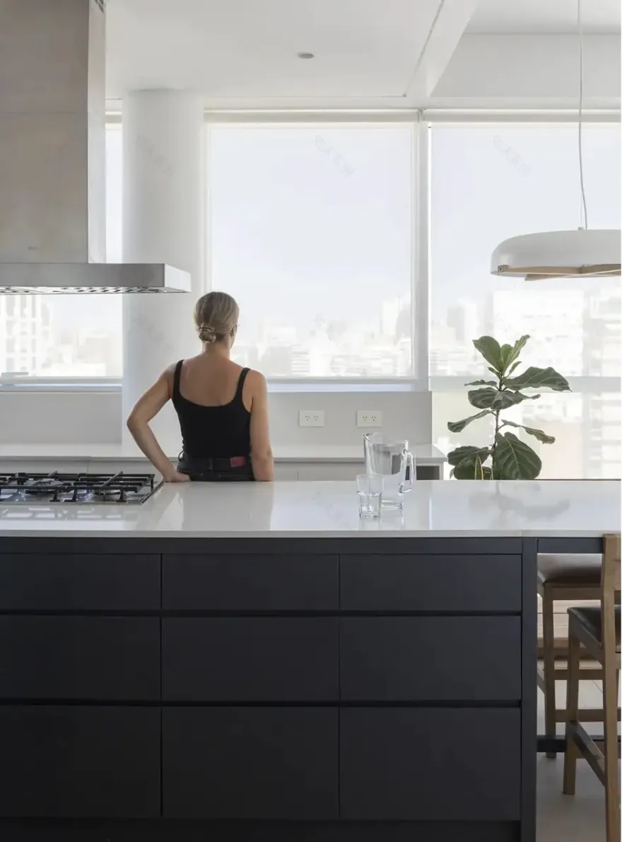 阿根廷新楼现代设计师公寓 | 空间利用与隐私完美结合-4