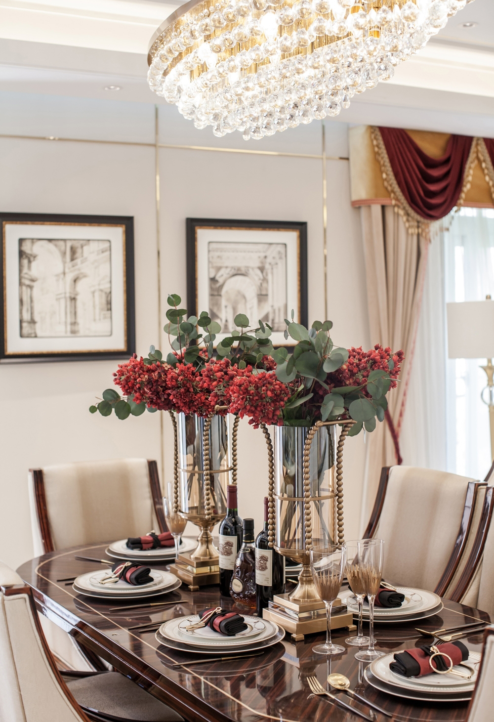 SLI丨新古典主义——利川 飞洋华府A1样板间-12