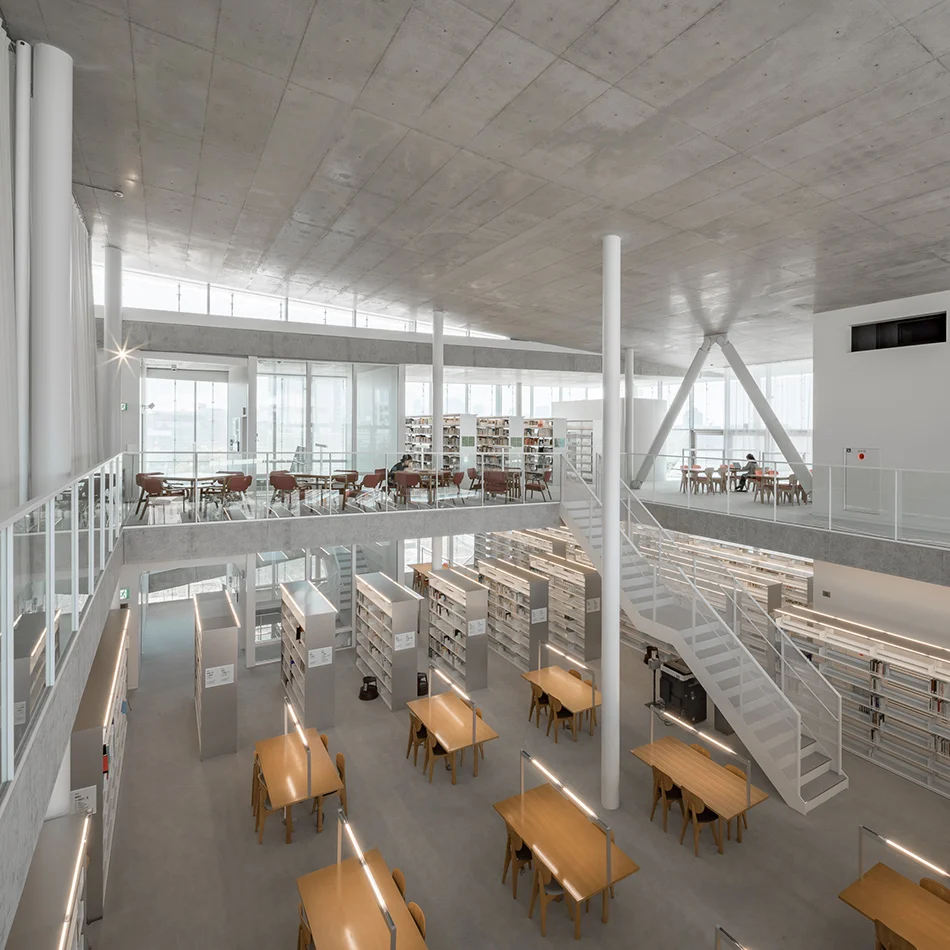 Japan Women’s University library by Kazuyo Sejima-14