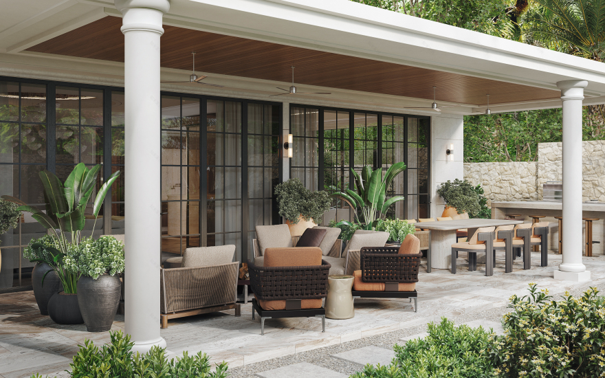 私人别墅室内设计丨VALERIYA NAZAROVA-32