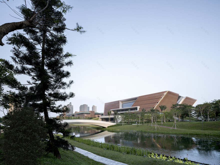 华南理工大学广州国际校区二期工程 E3地块图书馆档案馆丨中国广州丨华南理工大学建筑设计研究院有限公司-19