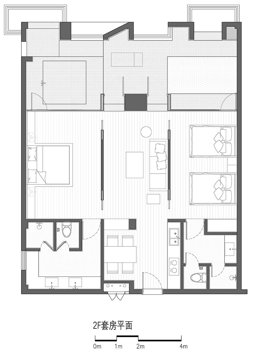 过云山居赣州龙南宿集室内设计丨中国赣州丨上海可空建筑设计工作室-92