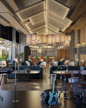 BAR IN RESORT - STYLE TROPICAL