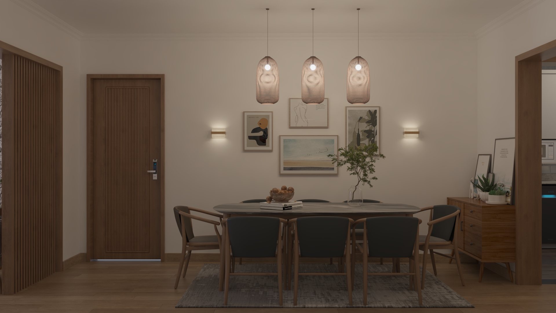 Apartment Boho Style at Saba Basha Alexandria-5