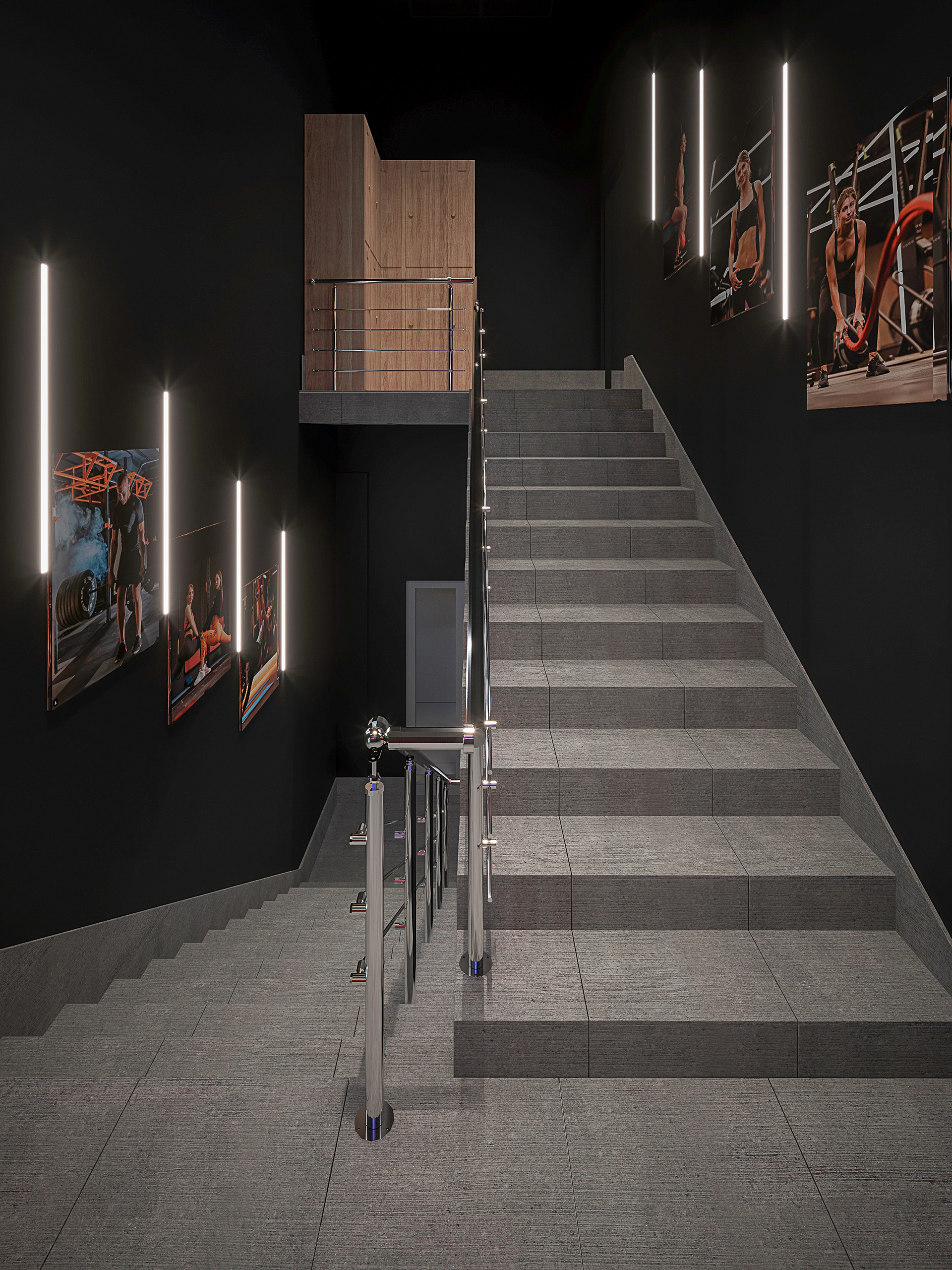 Fit4You 健身中心室内设计丨乌克兰丨Planar Architecture 设计工作室-14