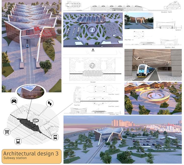 地铁车站建筑设计方案-10