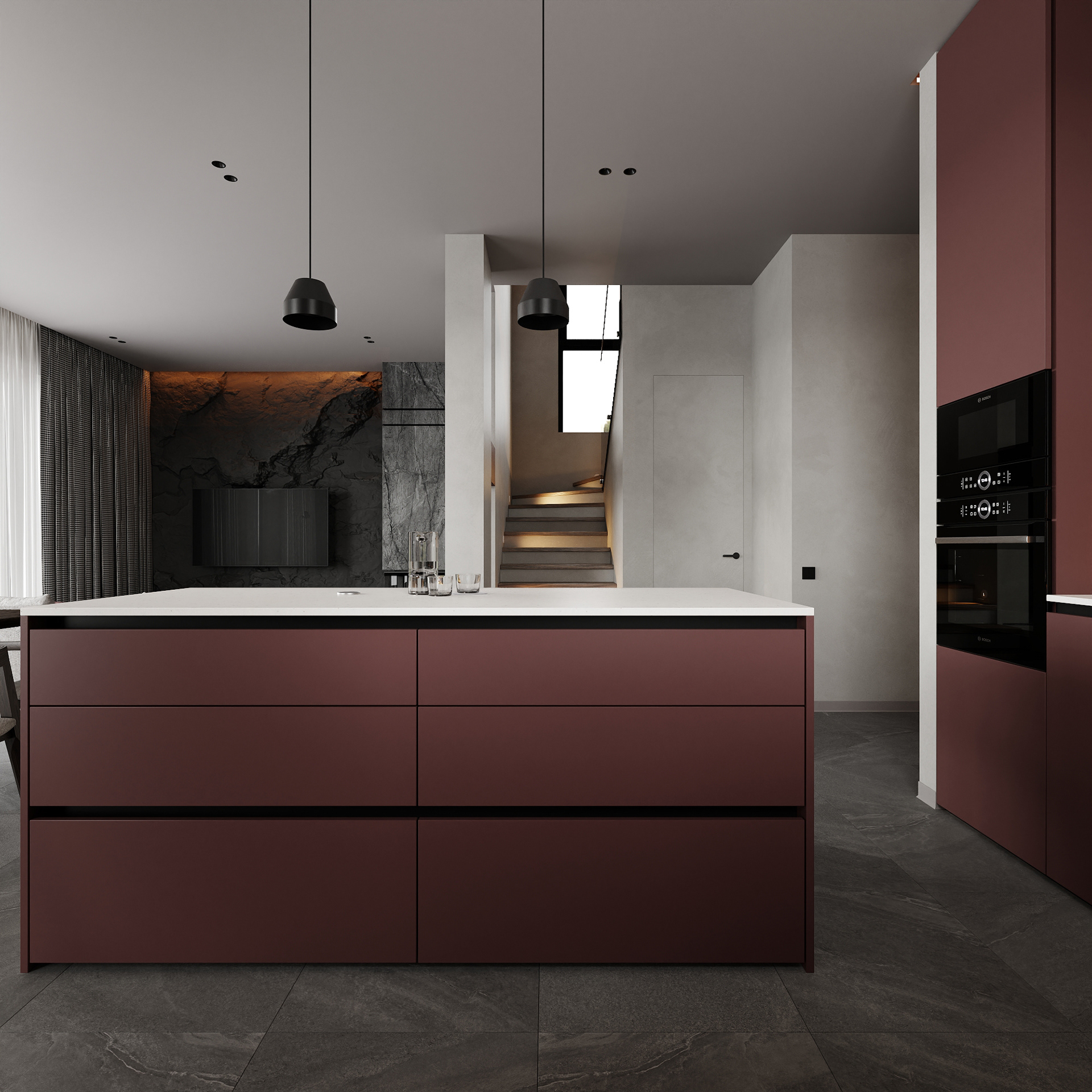 基辅简约风格住宅丨乌克兰基辅丨Bodes studio-12