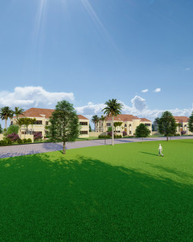 Golf Course Visualization Rendering
