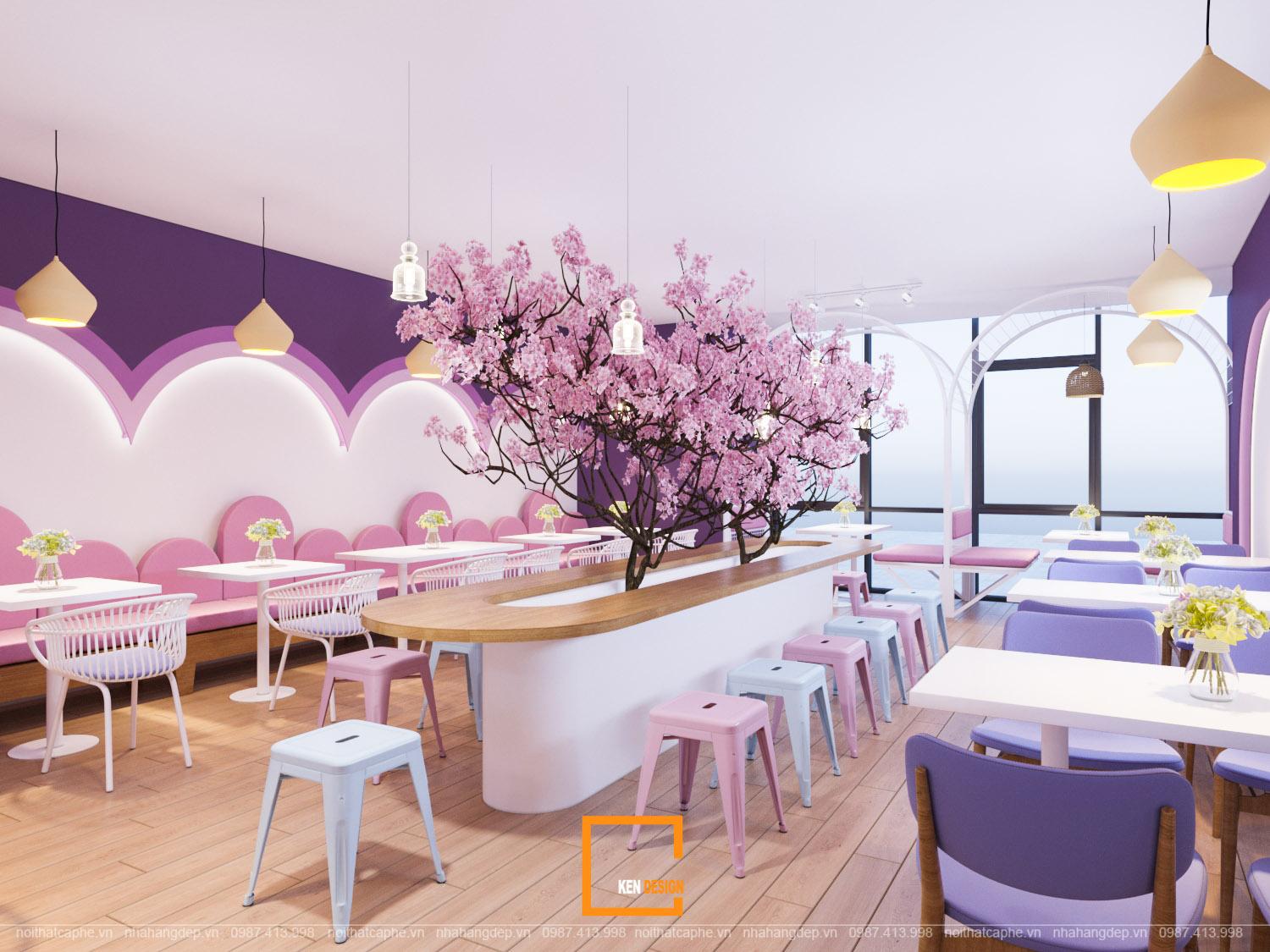 Rainbow Yogurt罗切分店冰淇淋店设计丨越南丨Ken Design-21