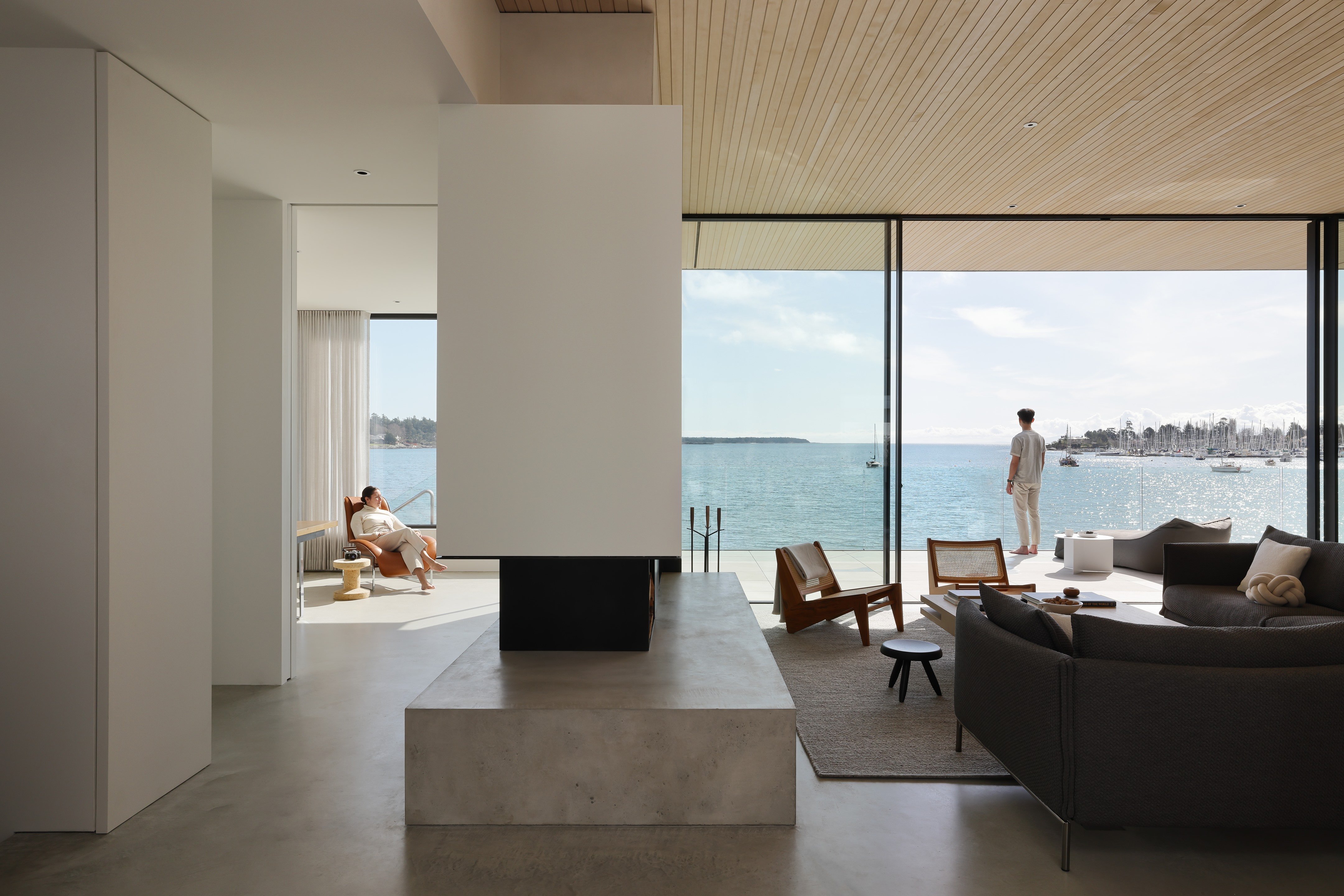 卡德伯勒湾别墅丨加拿大丨Falken Reynolds Interiors-75