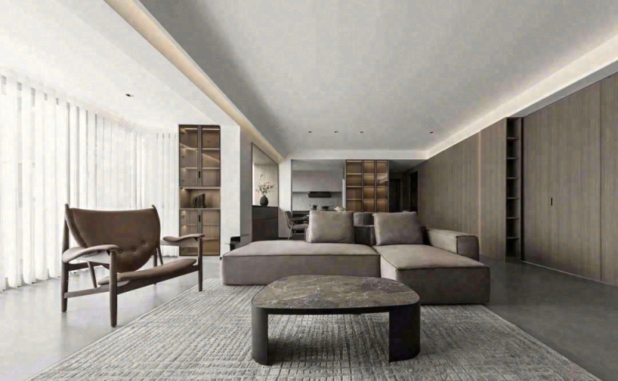 柳州幸福里现代原木风住宅丨中国柳州丨CC DESIGN-24