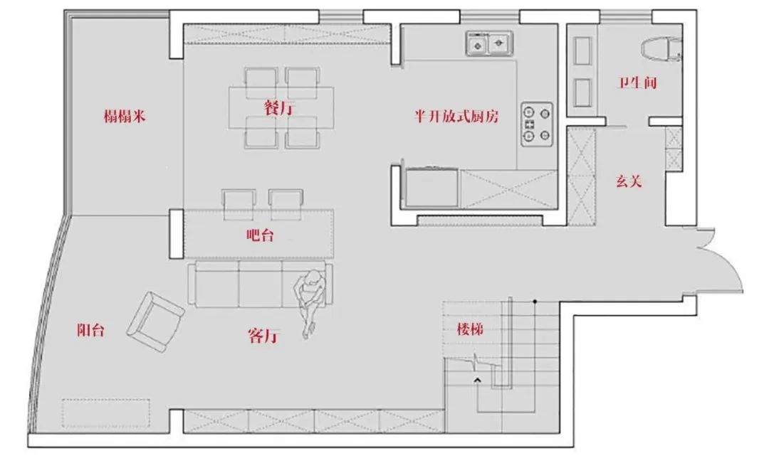 上海 180㎡空中别墅，温暖极简主义打造超美阳光房-4
