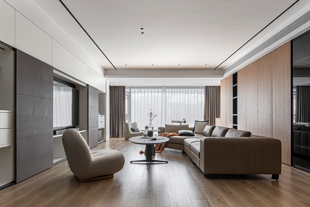 淡雅住宅丨中国揭阳丨欧素娜空间设计-8