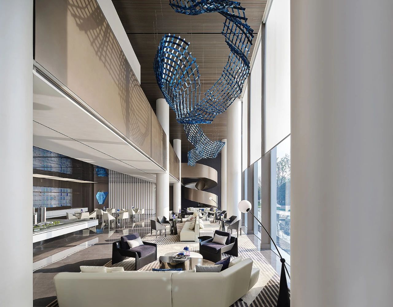 南昌中海·云麓里售楼处丨中国南昌丨上海飞视设计,广州安研室内设计咨询有限公司,上海筑光照明设计有限公司-9