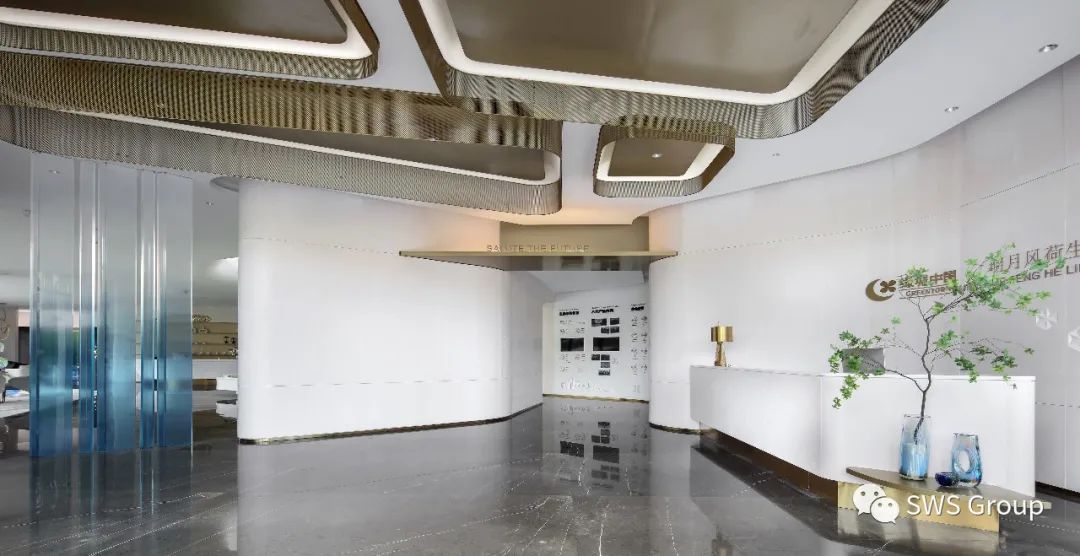 济南绿城明月风荷生活美学馆 | 湖畔流水的现代生活空间-36