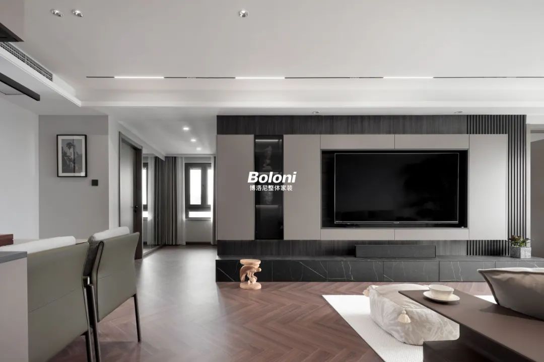 96㎡现代简约实景案例-6