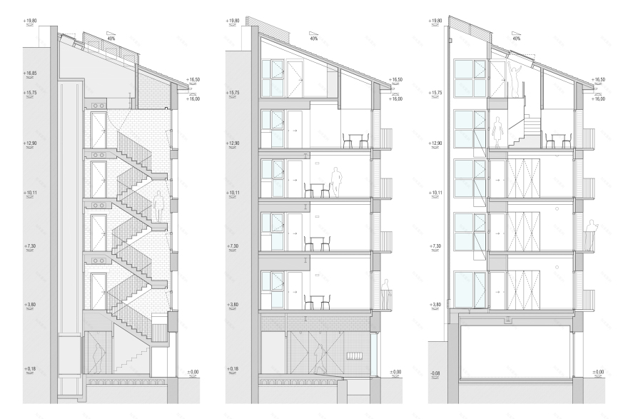 Pamplona 老城区废旧住宅翻新-22