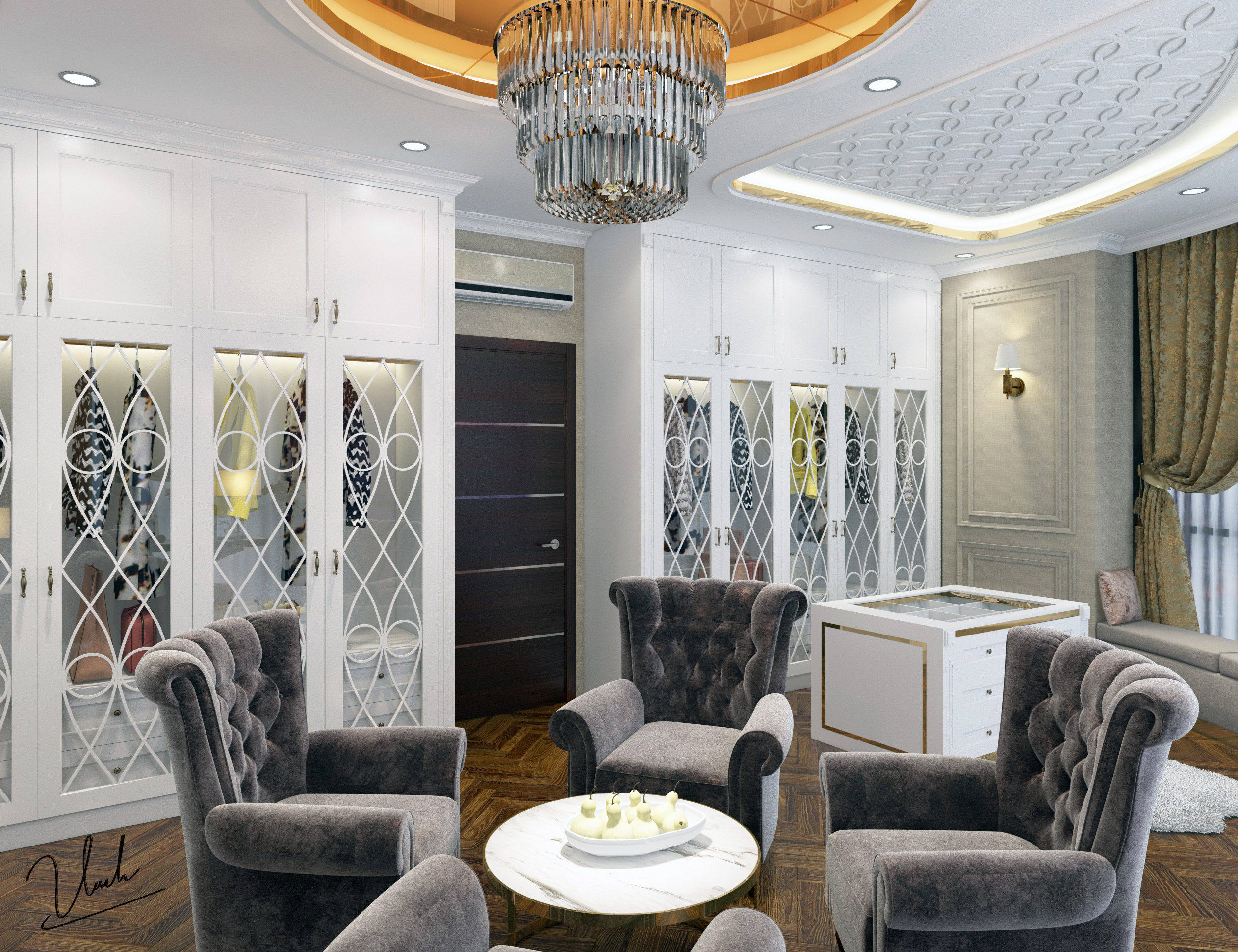 Interior - Bedroom Classic Luxury-4