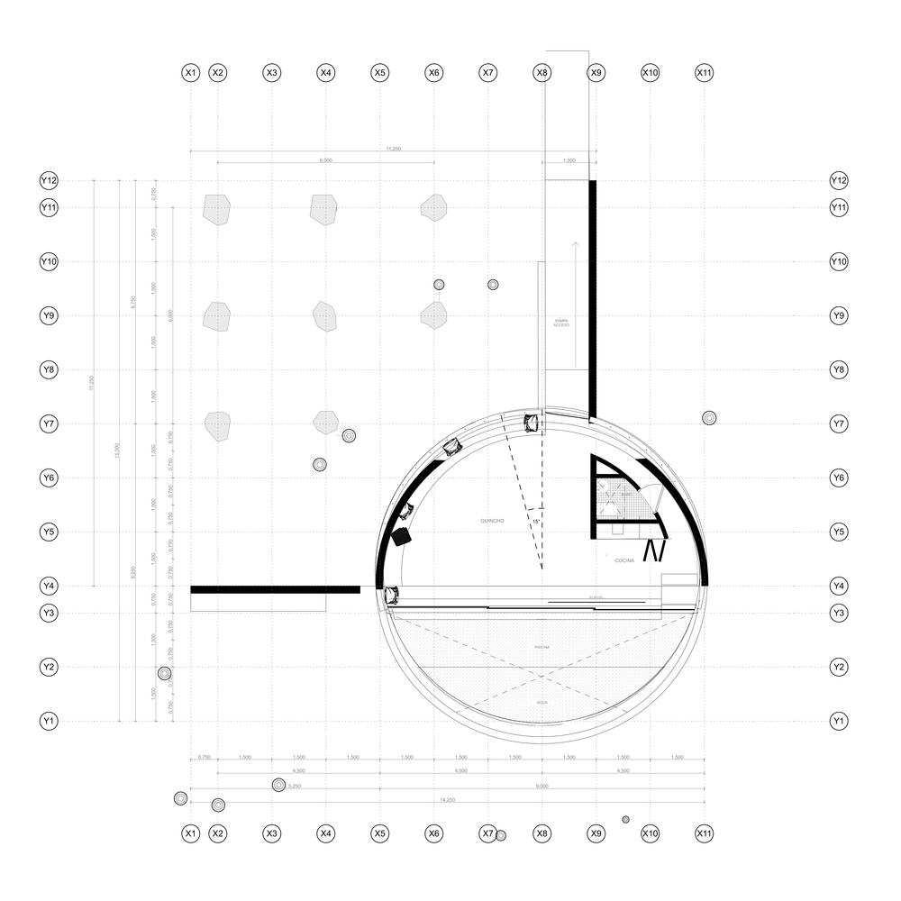 智利森林中的 Moholy 冥想空间丨José Peña-16