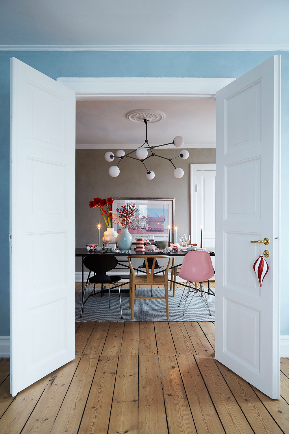 哥本哈根优雅圣诞公寓设计-2