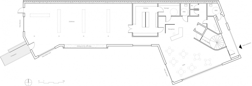 挪威 Kvåsfossen 游客中心 | 悬崖边的现代传统交融-56