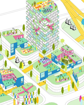 嘉兴电子商务生态园区概念方案丨中国嘉兴丨MAT超级建筑事务所,UDG北京