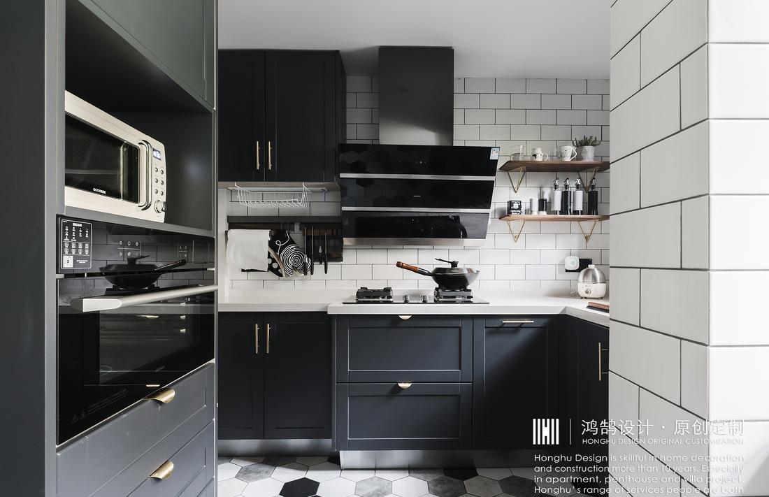 工业风哥特萝莉式住宅丨中国上海丨上海鸿鹄设计-25