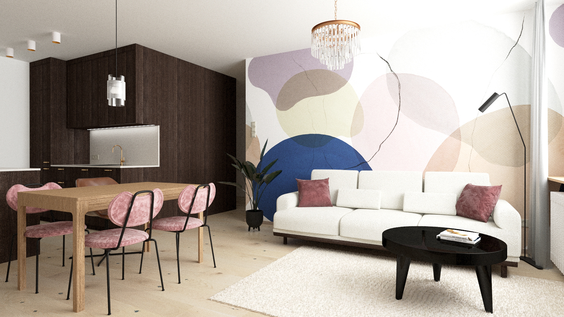 Útulný panelový byt, Praha 8-1