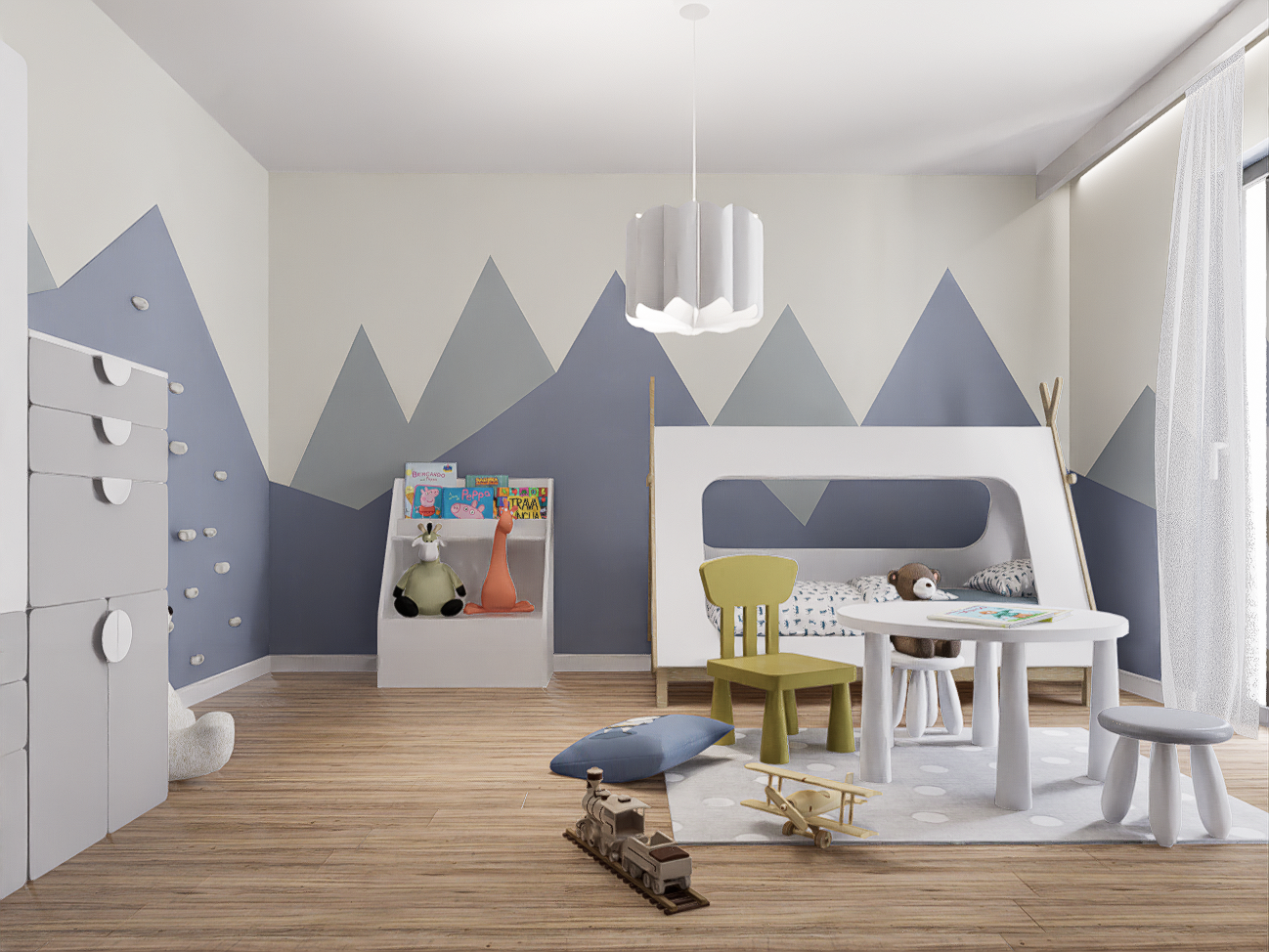 儿童房设计项目丨Wojciech Zientek（zientek.studio）-11