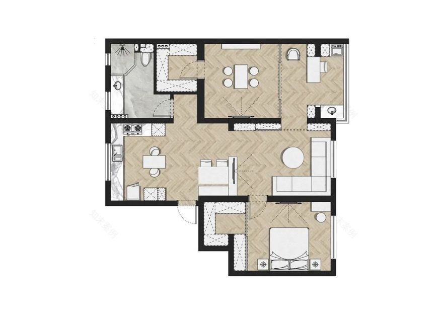 《秋舍》· 混搭艺术的科研夫妇之家丨中国上海丨玖柞制作-113