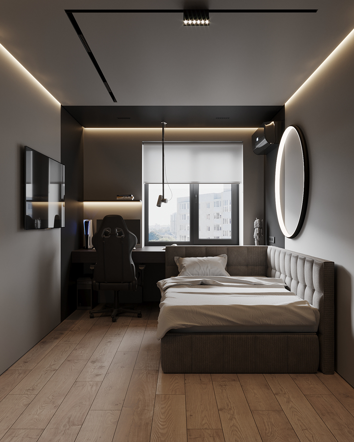 大地色系优雅沉静室内设计-13