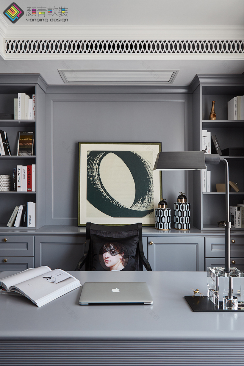 辰佑设计·颜青软装作品【赛文的九一年】-33