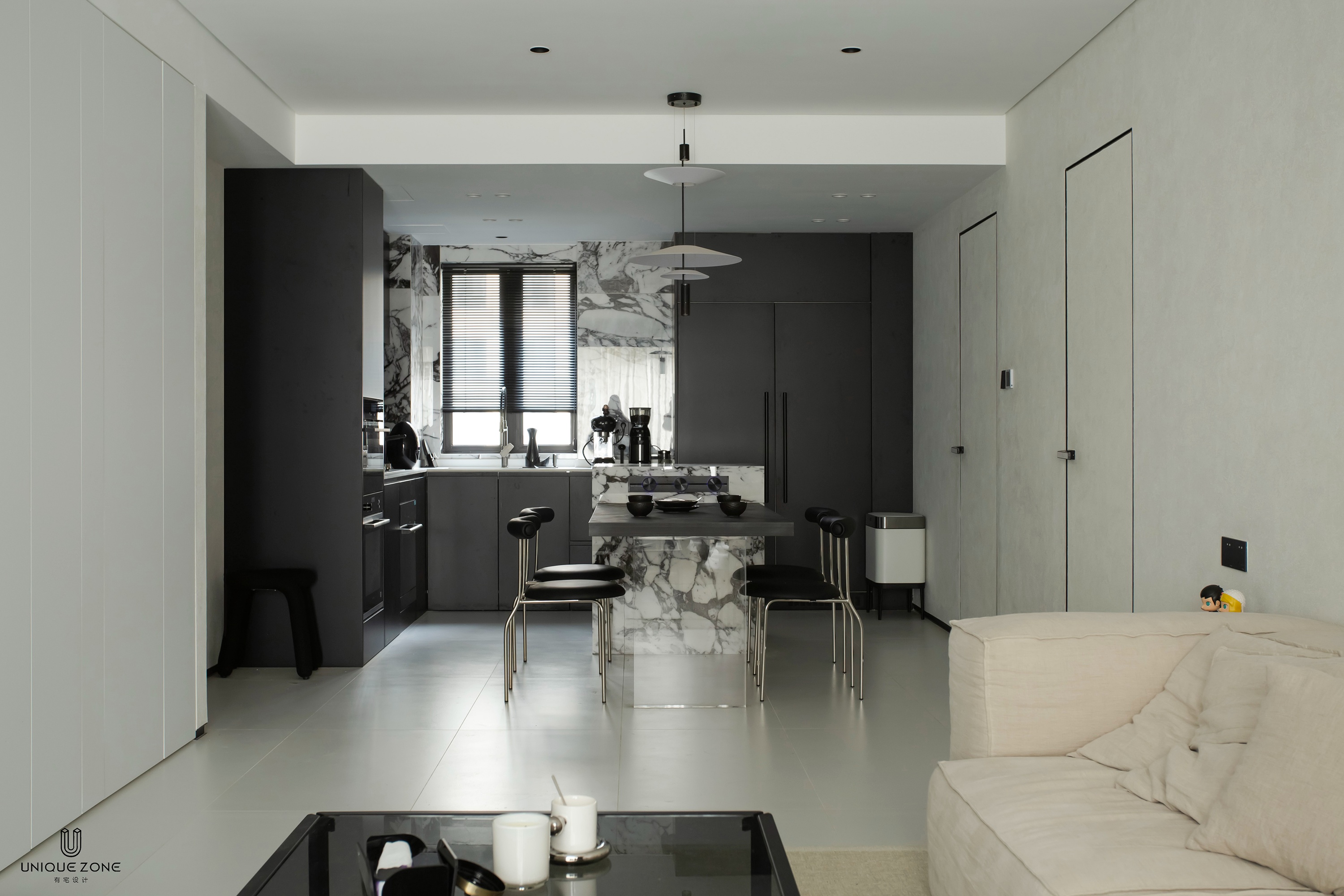 暗黑风格私宅设计丨中国武汉丨有宅设计-37