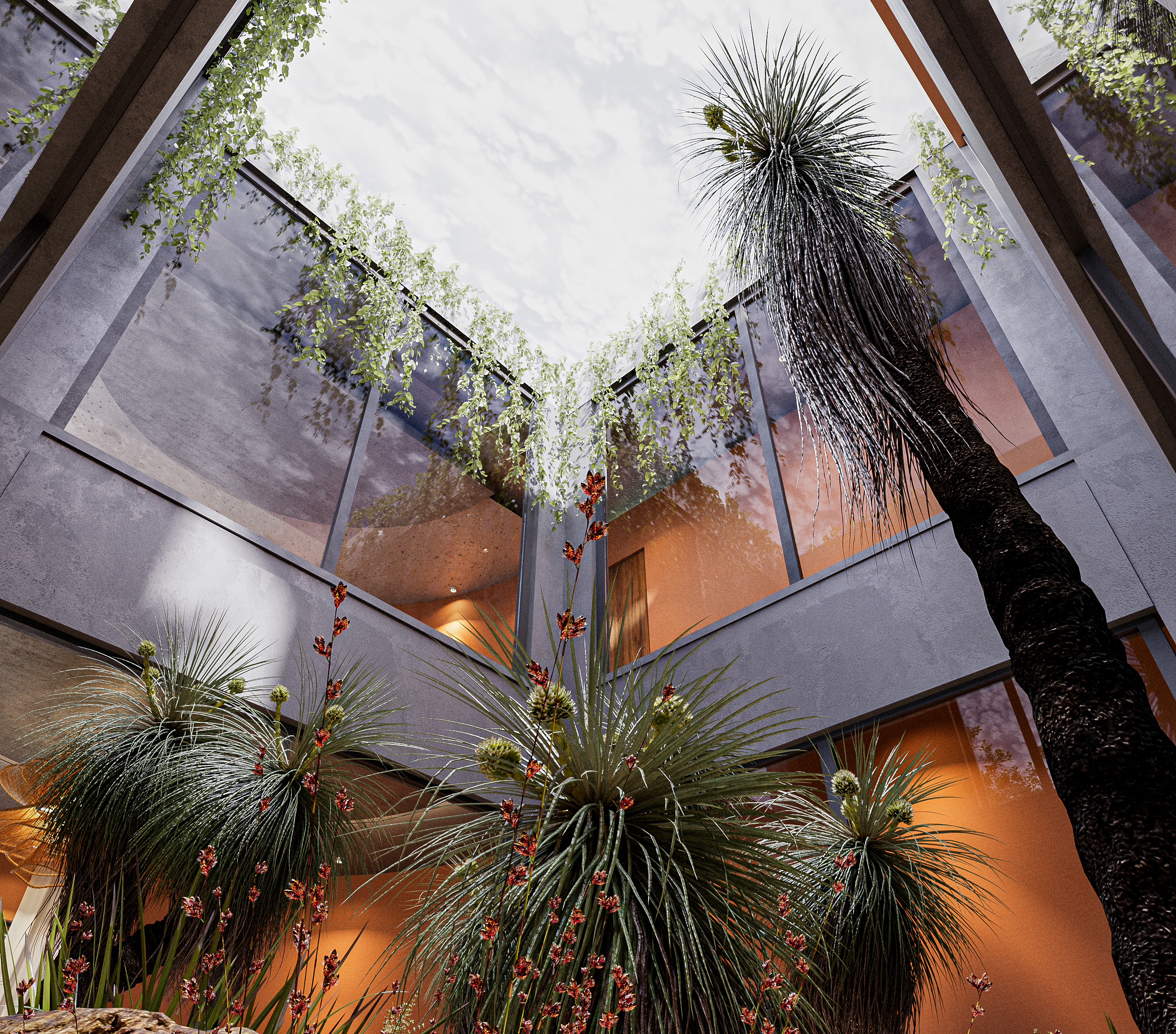 半独立式野生动物小屋-3