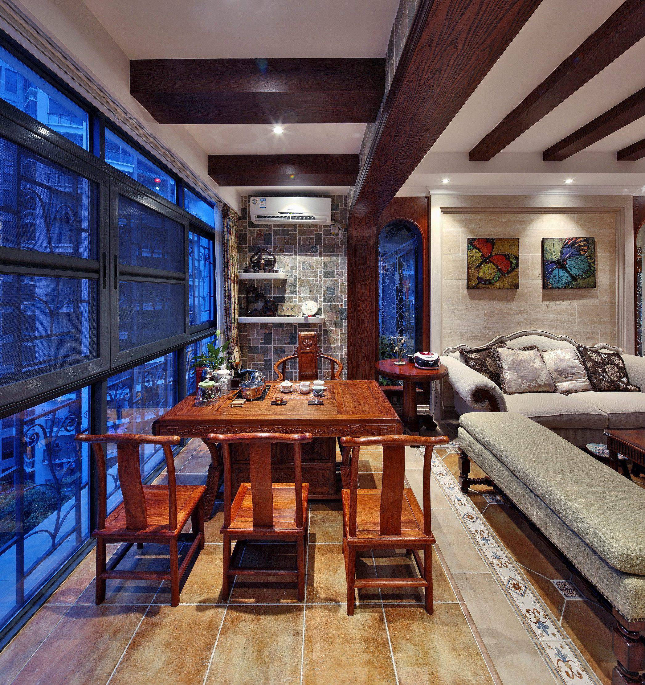 深圳慢城美式风格家居    白益森设计作品-9