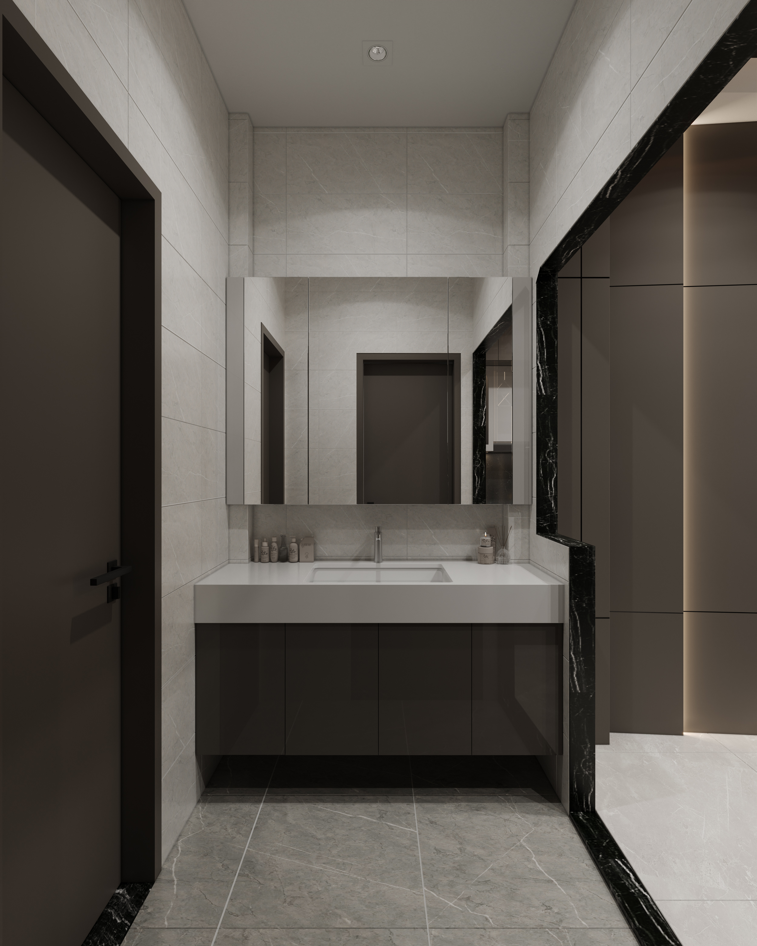 Livingroom and kitchen models luxury-12