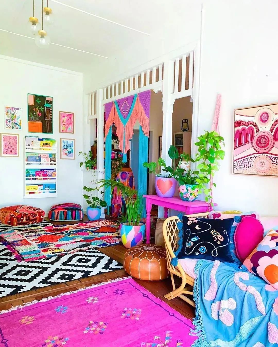 波西米亚风格家居设计丨中国包头丨赫彩软装,众诚装饰-28