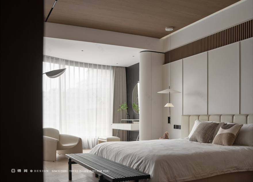 双餐厅原木住宅设计丨中国仙桃丨得间设计-43