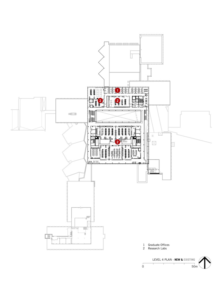 卡尔加里大学 Schulich 工程学院扩建项目——现代教学空间与可持续发展完美融合-47