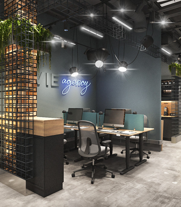 办公室设计项目丨RedLine 设计工作室-8